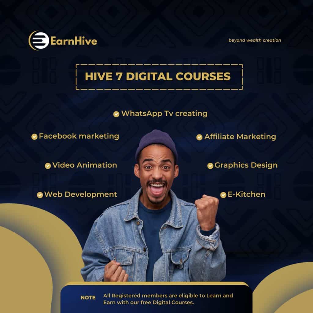 Digital Courses on Earnhive