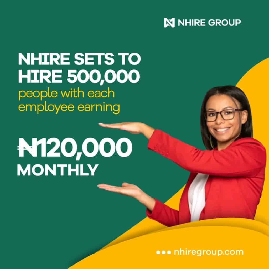 Nhire Set to Hire 500,000 People