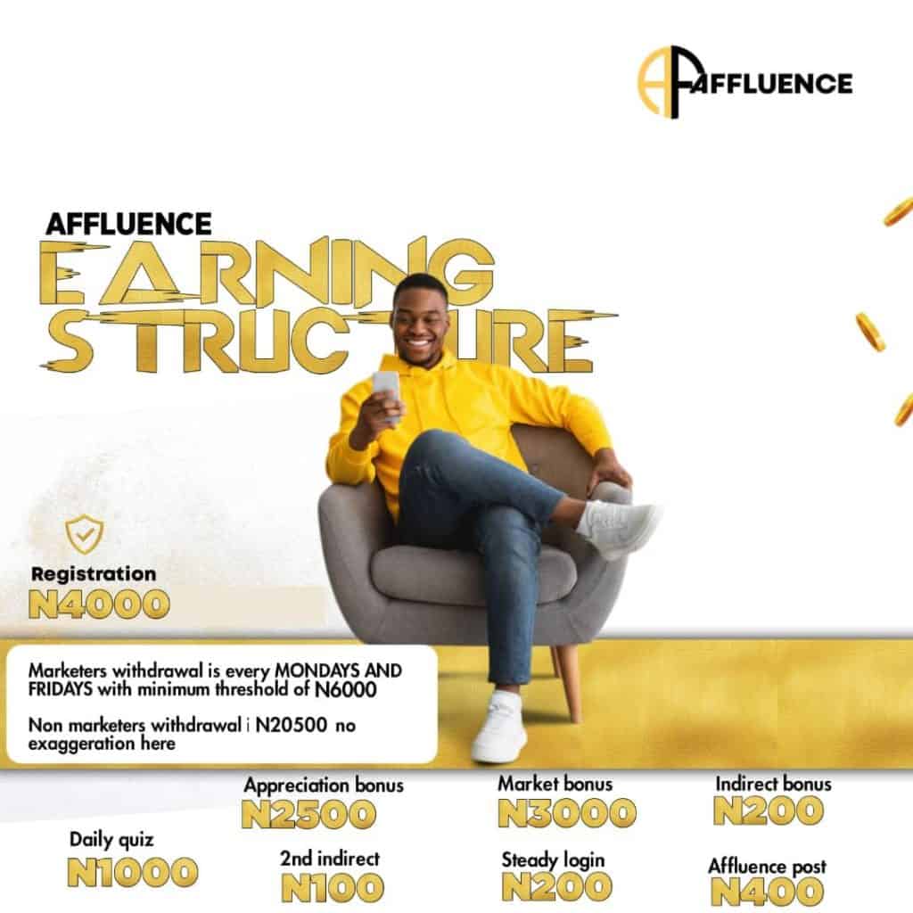 Affluence Earning Structure