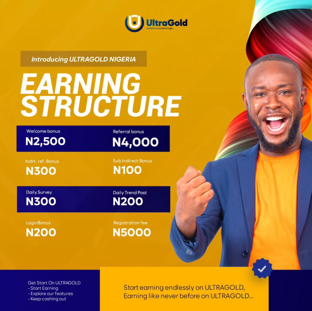UltraGold Earning Structure