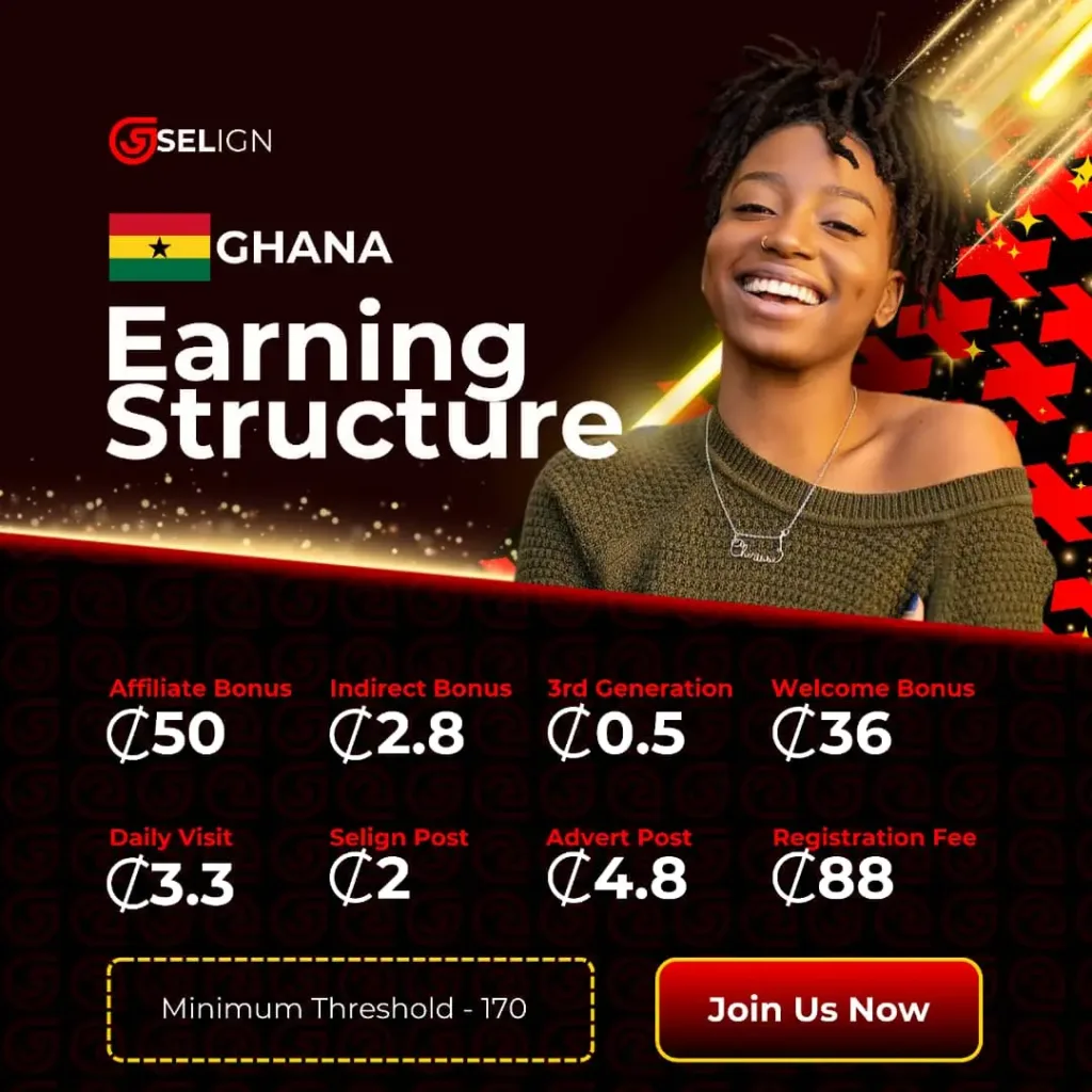 Selign Ghana Earning Structure