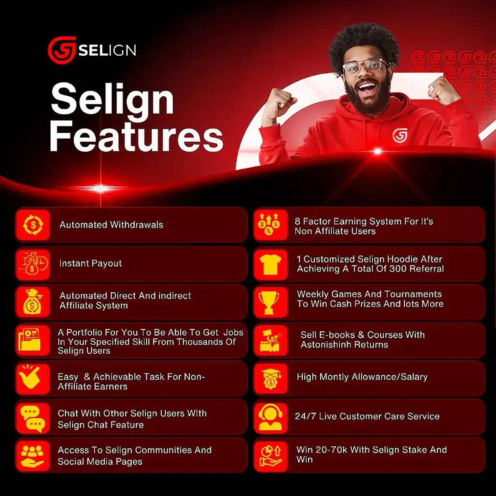 Selign Features