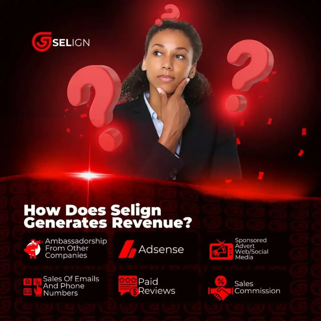 Selign Review: How they Generate Revenue